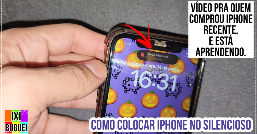 vCOMO COLOCAR IPHONE NO SILENCIOSO DE FORMA RÁPIDA? VÍDEO PARA QUEM COMPROU IPHONE E ESTÁ APRENDENDOv