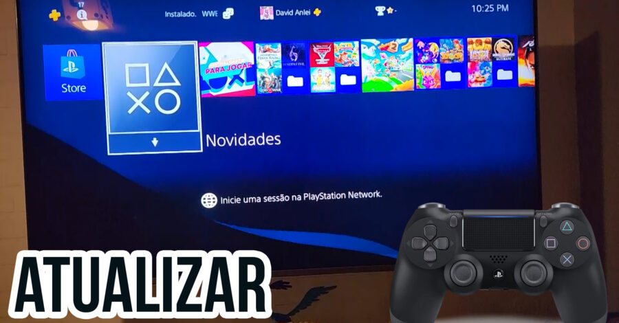 COMO VER SE TEM ATUALIZAÇÃO DISPONÍVEL NO PLAYSTATION E COMO ATUALIZAR