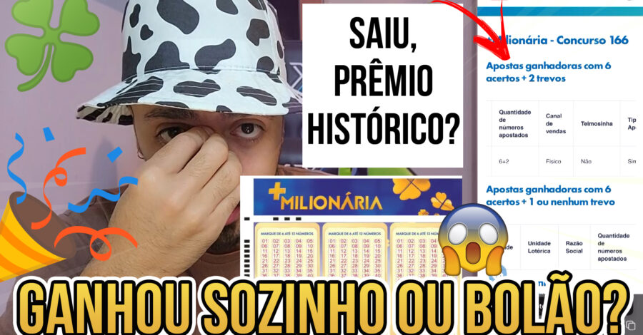 🍀 COMENTANDO O RATEIO DA LOTERIA + MILIONÁRIA QUE É UM DOS MAIORES PRÊMIOS ATÉ HOJE