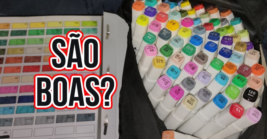 🖊️ CANETA MARCADOR PARA COLORIR COM 80 CORES TOUCH MORKY MARKER SÃO BOAS? COMO SÃO AS CORES