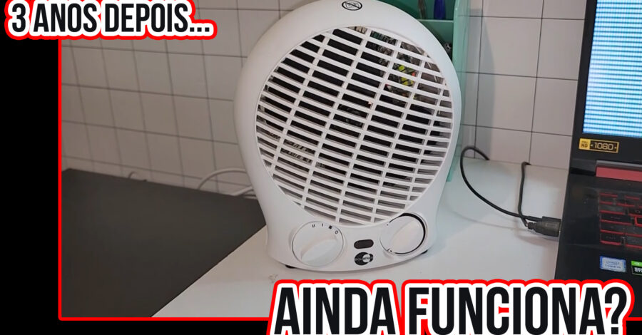 COMO ESTÁ MEU MINI AQUECEDOR PORTÁTIL EQUATION DEPOIS DE 3 ANOS? AINDA FUNCIONA?