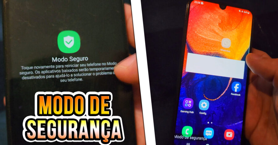 COMO COLOCAR OU TIRAR O CELULAR NO MODO DE SEGURANÇA | modo seguro