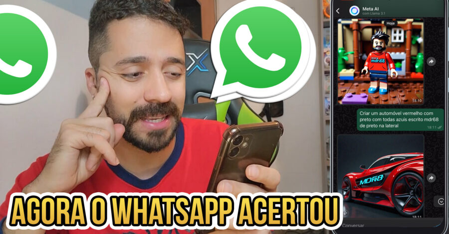 🔥 COMO FAZER UM PERSONAGEM PARECIDO COMIGO NO NOVO META IA DO WHATSAPP ( Personagens funko e lego )