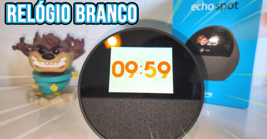 ALEXA COM VISOR BRANCO COMO COLOCAR OU TIRAR ( Acessibilidade )