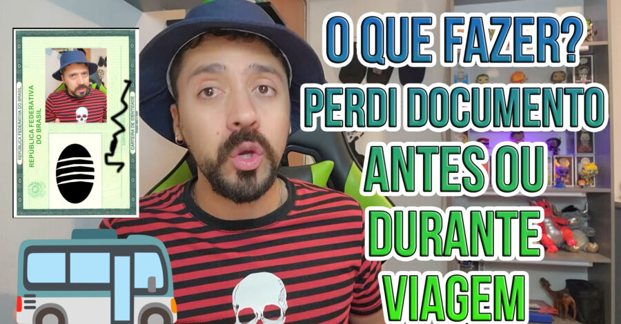 😱 PERDI MEU DOCUMENTO DE IDENTIDADE DURANTE A VIAGEM O QUE FAZER?