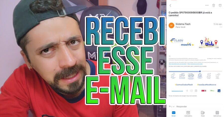 O QUE É O E-MAIL : SISTEMA FLASH SEU PEDIDO JÁ ESTÁ A CAMINHO ( AMAZON ) COMO VERIFICAR STATUS
