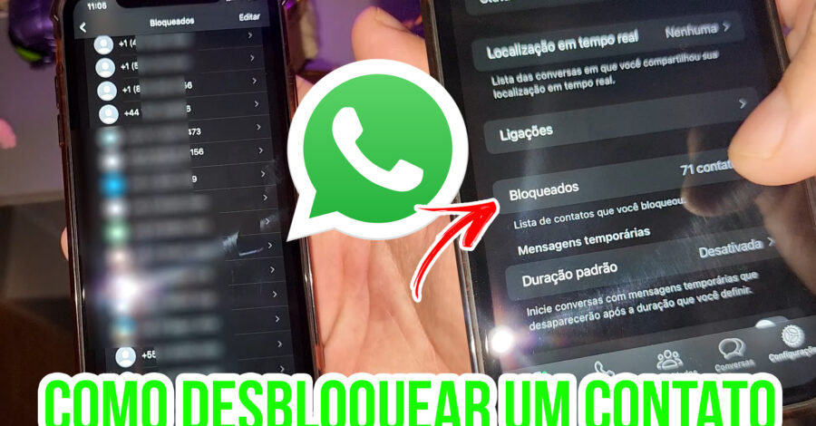 🟢 COMO DESBLOQUEAR UM CONTATO BLOQUEADO NO WHATSAPP?