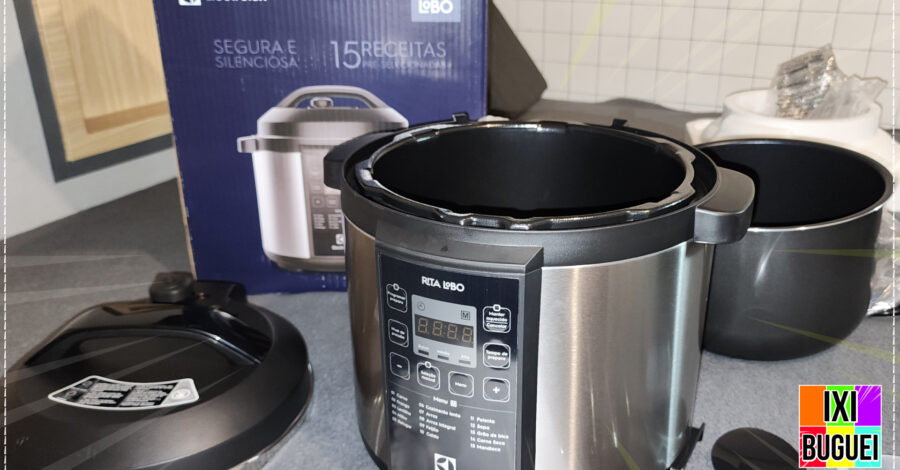 TUDO QUE VEM DENTRO DA CAIXA DA PANELA DE PRESSÃO ELÉTRICA ELECTROLUX 6L MODELO PCC20