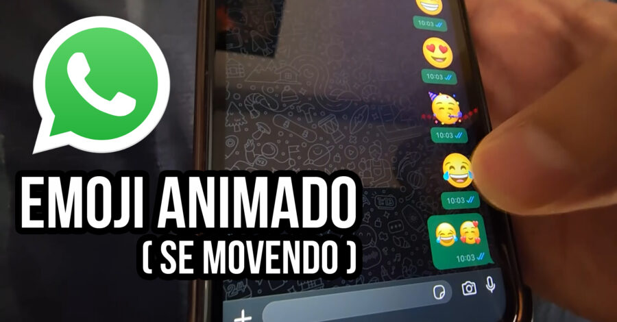 NOVIDADE: 🔥 EMOJIS ANIMADO QUE SE MOVEM NO WHATSAPP