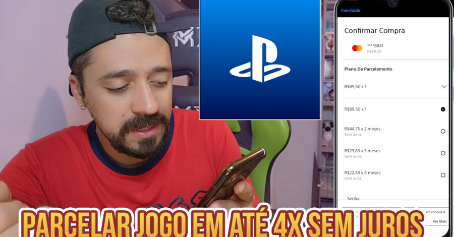 🎮 COMO PARCELAR JOGO DE PLAYSTATION EM ATÉ 4X PELO CARTÃO DE CRÉDITO?