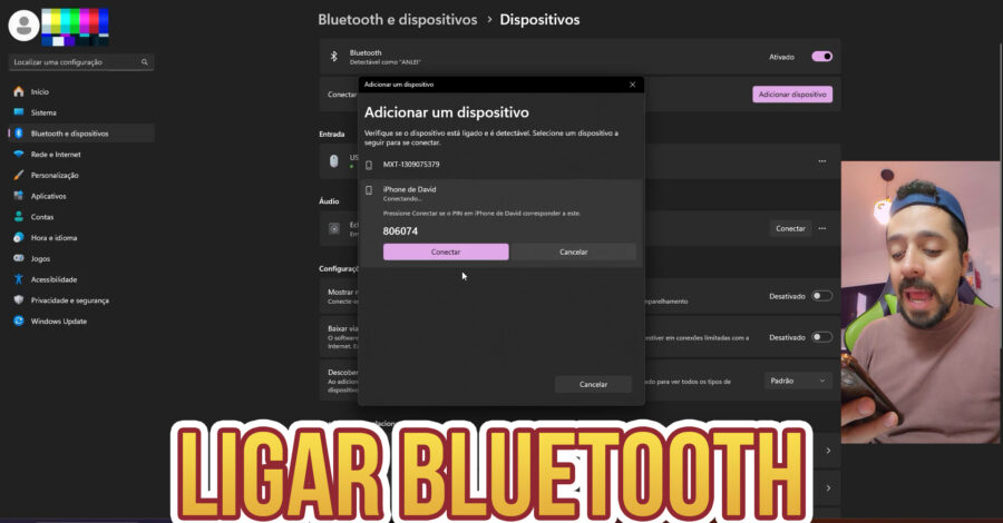 COMO ATIVAR O BLUETOOTH DO COMPUTADOR OU NOTEBOOK ( WINDOWS )