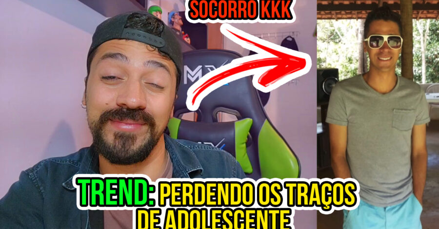 😱 TENTEI FAZER A NOVA TREND : PERDENDO OS TRAÇOS DE ADOLESCENTE