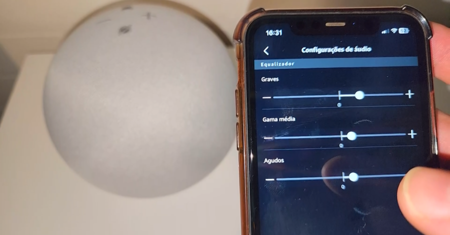 EQUALIZADOR: COMO AUMENTAR OU DIMINUIR GRAVES E AGUDOS DA ALEXA