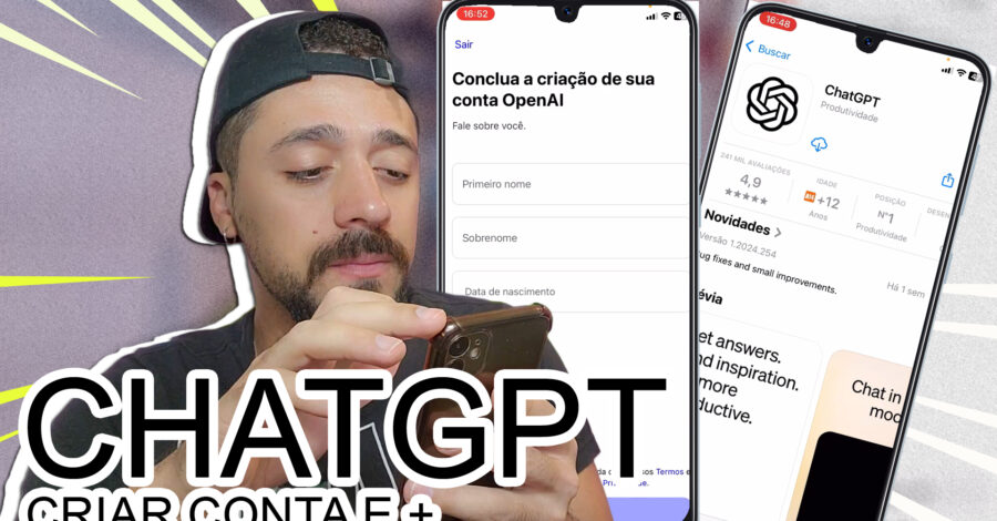 🔘 INSTALANDO, CADASTRANDO E CONHECENDO O BÁSICO DO ChatGPT