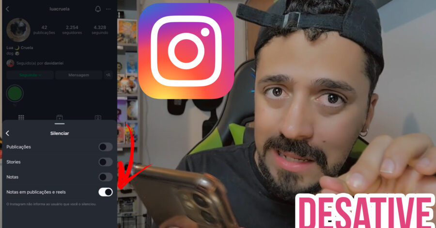 INSTAGRAM: COMO SILENCIAR NOTA DO REELS EM PUBLICAÇÕES E NÃO APARECER MAIS NOTIFICAÇÃO DE TAL PESSOA