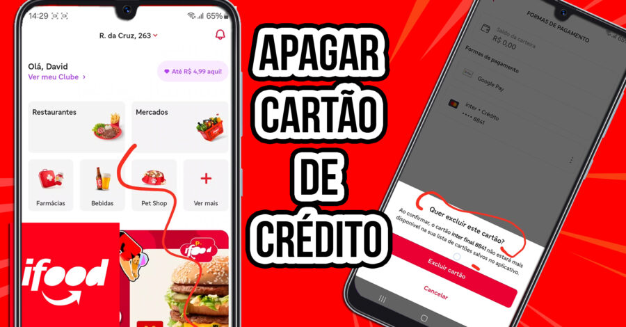 🍝 COMO REMOVER CARTÃO SALVO NA MINHA CONTA DO IFOOD