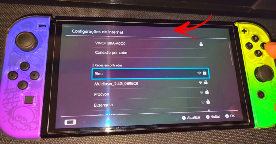 🎮 COMO CONECTAR VÍDEO GAME NINTENDO SWITCH NA INTERNET WI-FI