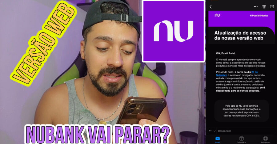 NUBANK VAI PARAR DE FUNCIONAR NA VERSÃO WEB PF ?