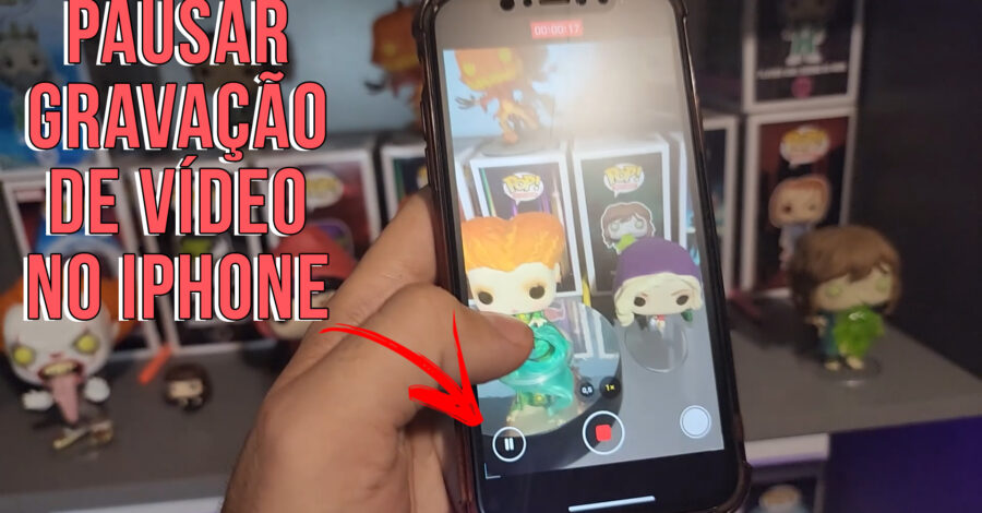 🔴 COMO PAUSAR GRAVAÇÃO DE VÍDEO NO IPHONE