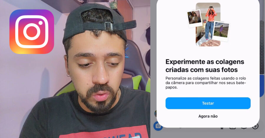 📸 INSTAGRAM: COLAGEM COM AS FOTOS NO DIRECT O QUE É?