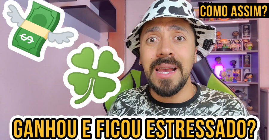 🍀 HOMEM GANHOU NA LOTERIA E FICOU ESTRESSADO?