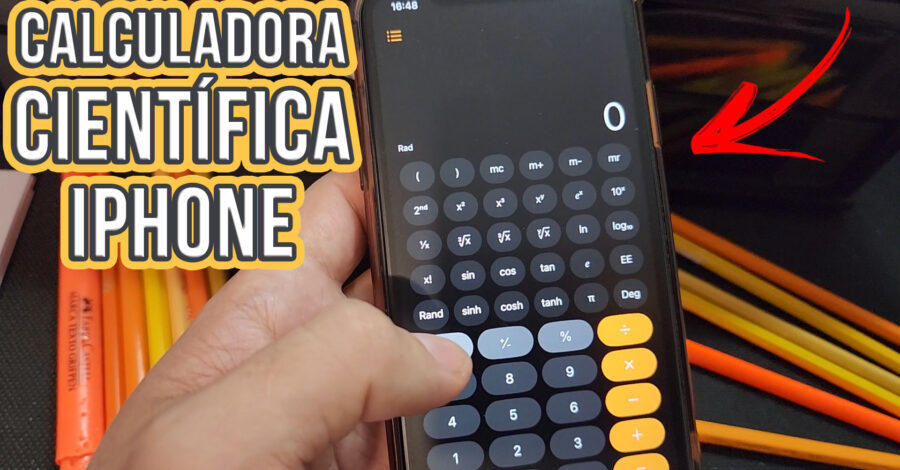 ONDE FICA A CALCULADORA CIENTÍFICA DO IPHONE ?
