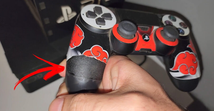 🎮 FUI ADESIVAR O CONTROLE DO VÍDEO GAME E VEJA O QUE ACONTECEU…