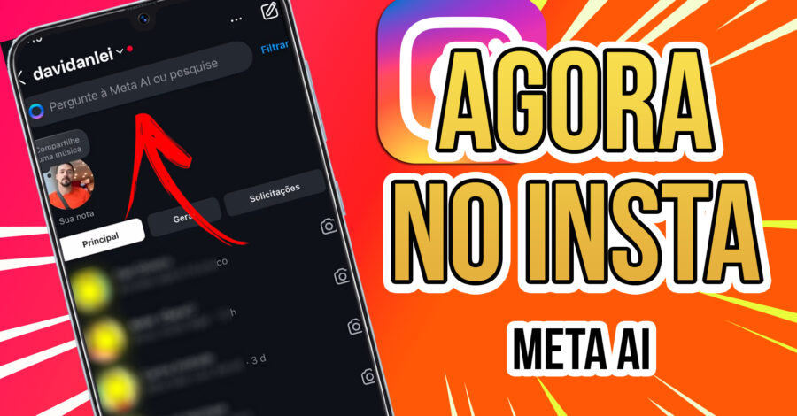 🟣 APARECEU O META AI TAMBÉM NO INSTAGRAM ( FAÇA PERGUNTAS À IA DA META – Meta AI )