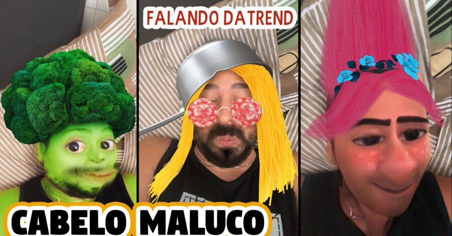 👩🏼‍🎤 CABELO MALUCO E MOCHILA MALUCA VIRALIZOU E VIROU TREND