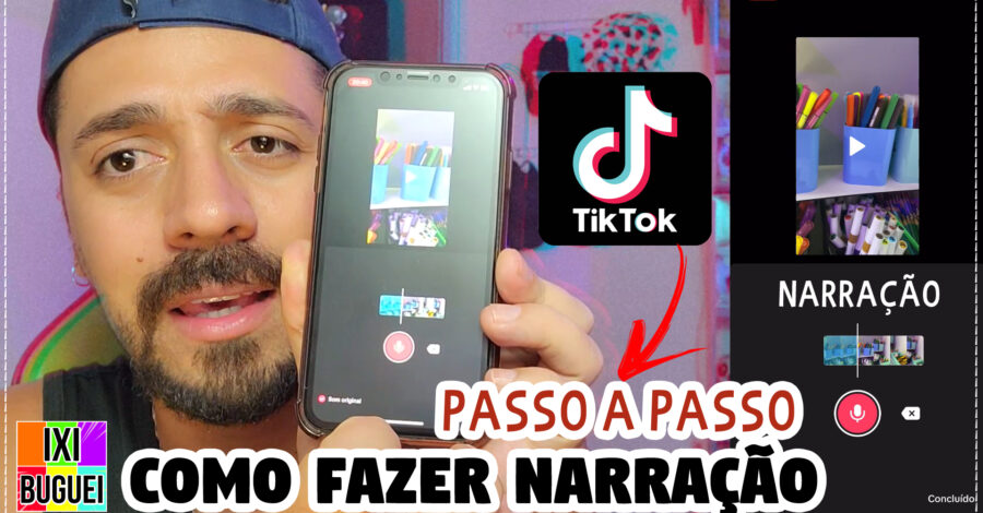 🔴 COMO GRAVAR NARRAÇÃO NO TIKTOK/ CRIAR NARRAÇÃO DE VOZ EM CIMA DO VÍDEO