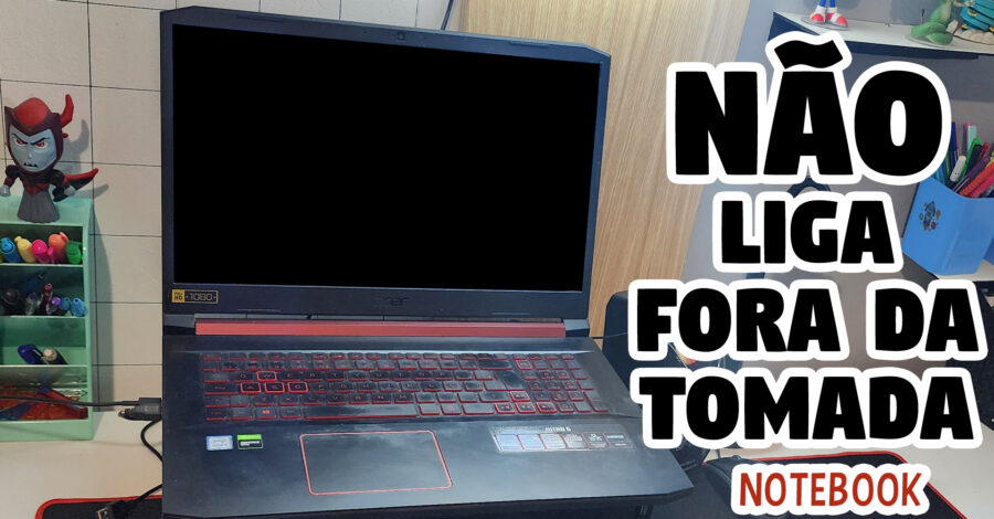 ⚠️ RESOLVIDO? NOTEBOOK ACER NITRO 5 DESLIGA QUANDO TIRA DO CARREGADOR