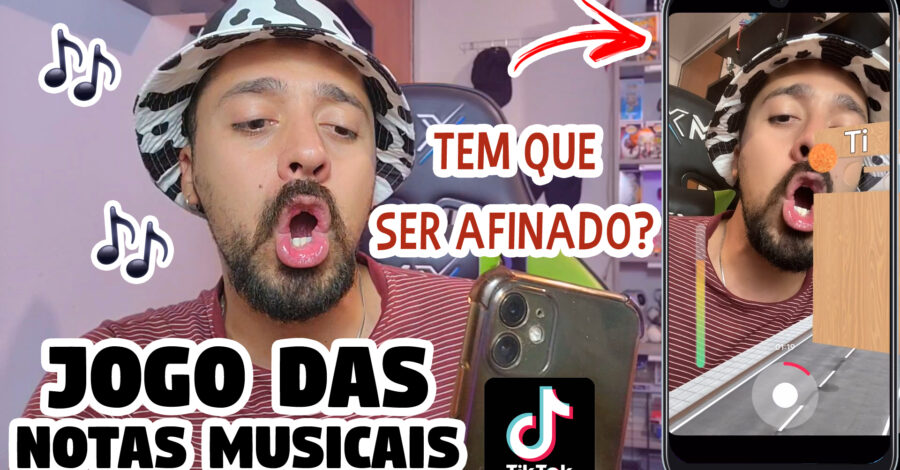 🎶 SOU AFINADO? COMO FAZER A TREND DAS NOTAS MUSICAIS | COMO ACHAR E USAR O FILTRO DO TIKTOK