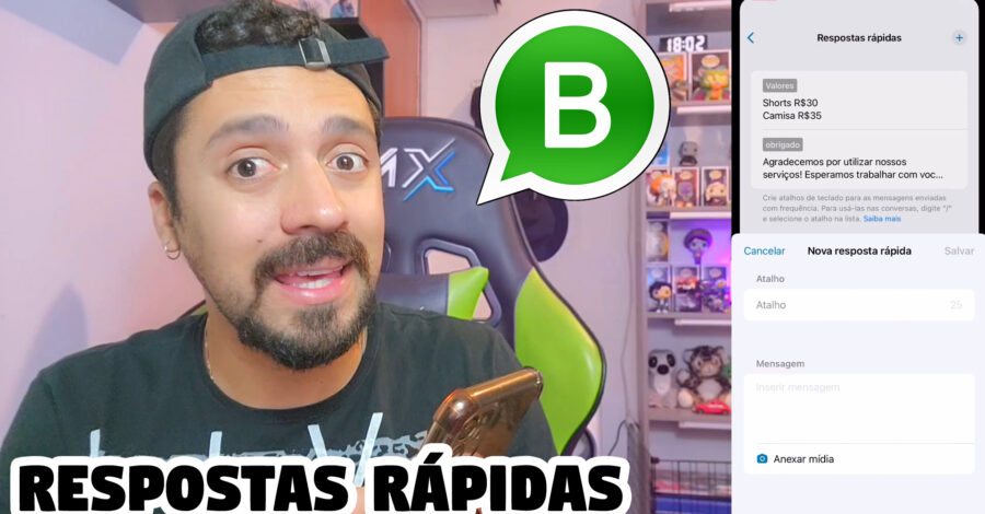 🟢 FACILITE SEU ATENDIMENTO: COMO FUNCIONA AS RESPOSTAS RÁPIDAS DO WHATSAPP BUSINESS?