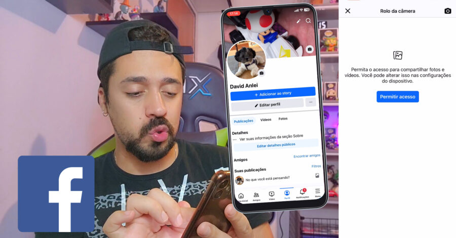 📲 NÃO CONSIGO ALTERAR A FOTO DE PERFIL DO FACEBOOK OU FAZER POSTAGEM DE IMAGENS : DICA DO QUE FAZER
