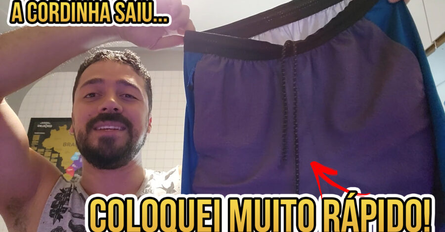 CORDINHA DO SHORT SAIU? COMO COLOCAR DE UM JEITO SUPER FÁCIL | CALÇA DE MOLETOM OU CORDÃO DA BERMUDA