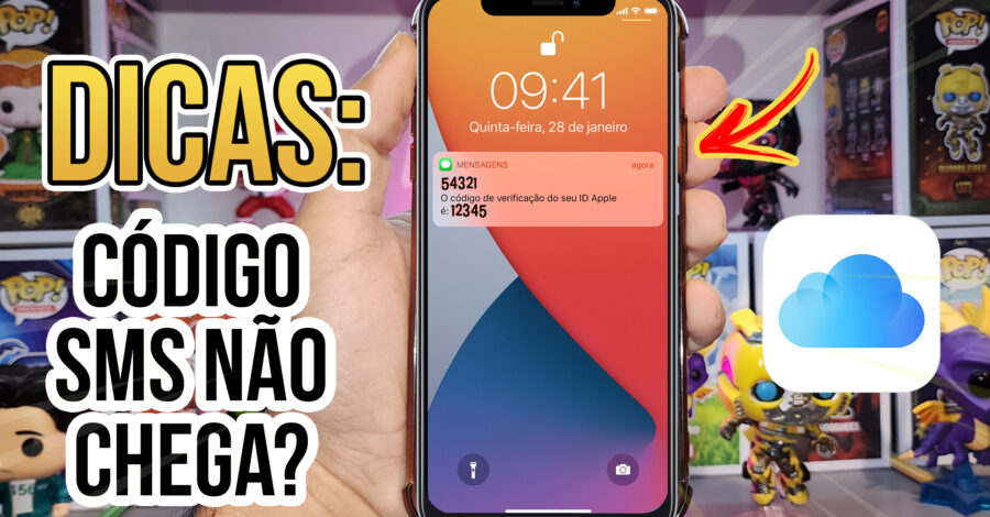 📲 DICAS: SMS COM CÓDIGO DE VERIFICAÇÃO CONTA APPLE NÃO CHEGA