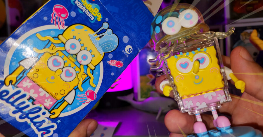 🧽 ABRINDO CAIXA SURPRESA DO BOB ESPONJA ( BOX JELLYFISH SPONGEBOB SQUAREPANTS ) + MONTAGEM