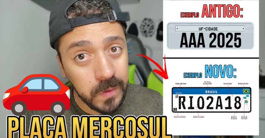 🚙 O QUE É PLACA MERCOSUL ? FALANDO UM POUCO SOBRE A NOVA PLACA OBRIGATÓRIA