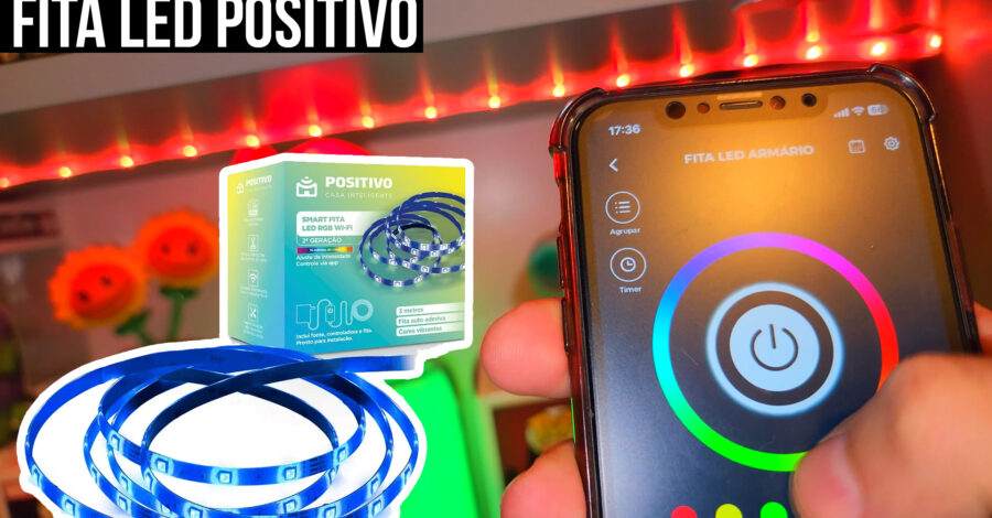 💡 SMART FITA LED POSITIVO NÃO TEM CONTROLE REMOTO? COLOCANDO A COR BRANCA