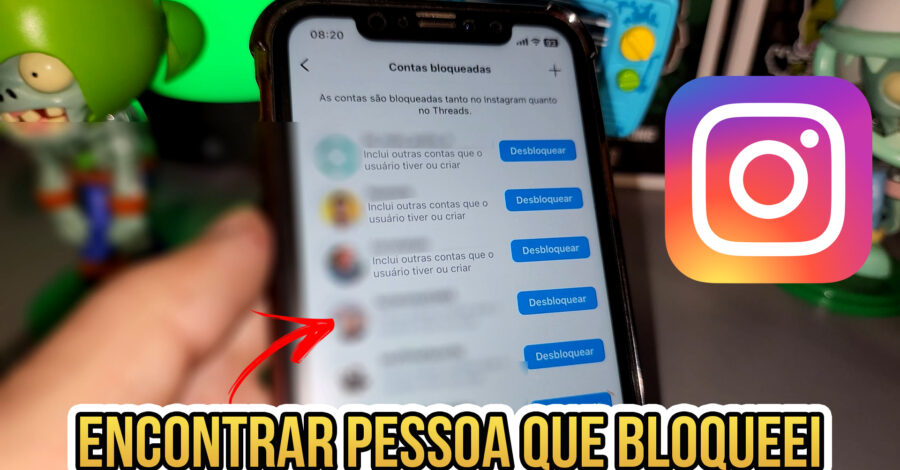 COMO ENCONTRAR PESSOA QUE BLOQUEEI NO INSTAGRAM? (DESBLOQUEAR SEGUIDOR) NÃO APARECE NAS PESQUISAS