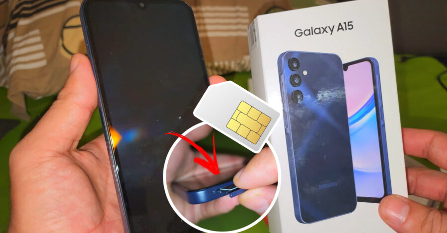 📲 COMO COLOCAR OU REMOVER CHIP NO SAMSUNG GALAXY A15