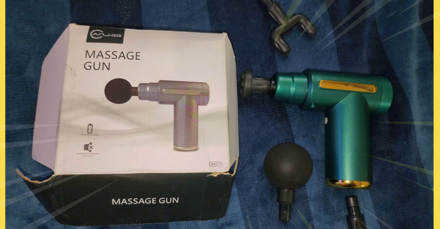 MASSAGEADOR PORTÁTIL ELÉTRICO DA SHOPEE É BOM? COMO LIGAR, TROCAR VELOCIDADE E TROCAR OS BICOS?