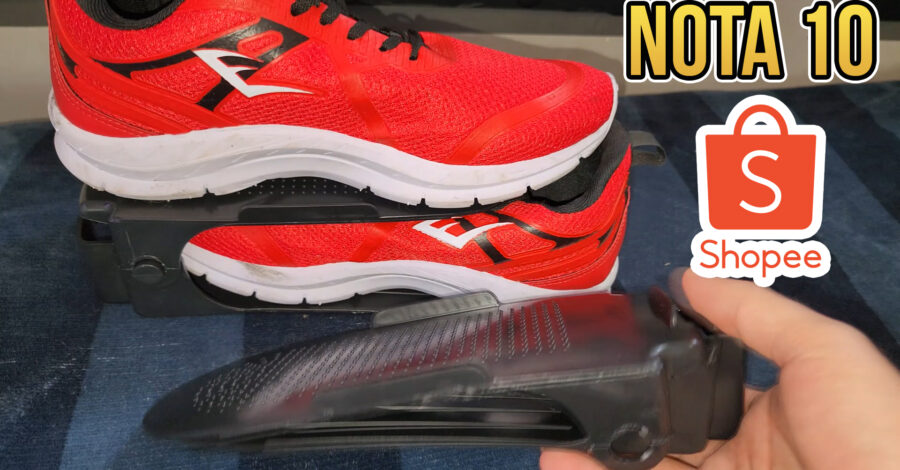 👟 COMPREI O ORGANIZADOR DE SAPATOS E TÊNIS COM REGULAGEM DA SHOPEE