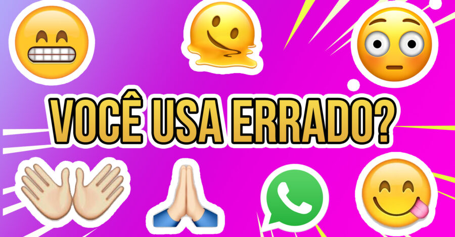 😱 5 EMOJIS QUE MUITA GENTE USA ERRADO ( significado certo )
