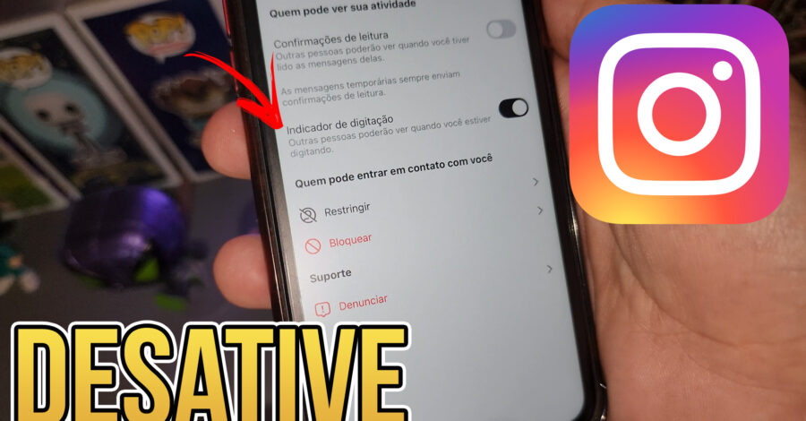 🔥 Como Desativar o ‘Digitando…’ no Direct do Instagram! para um contato exclusivo