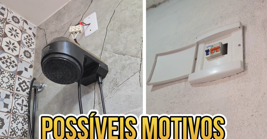 🚿 QUANDO LIGA O CHUVEIRO A ENERGIA CAI | DISJUNTOR DESARMA : POSSÍVEIS MOTIVOS