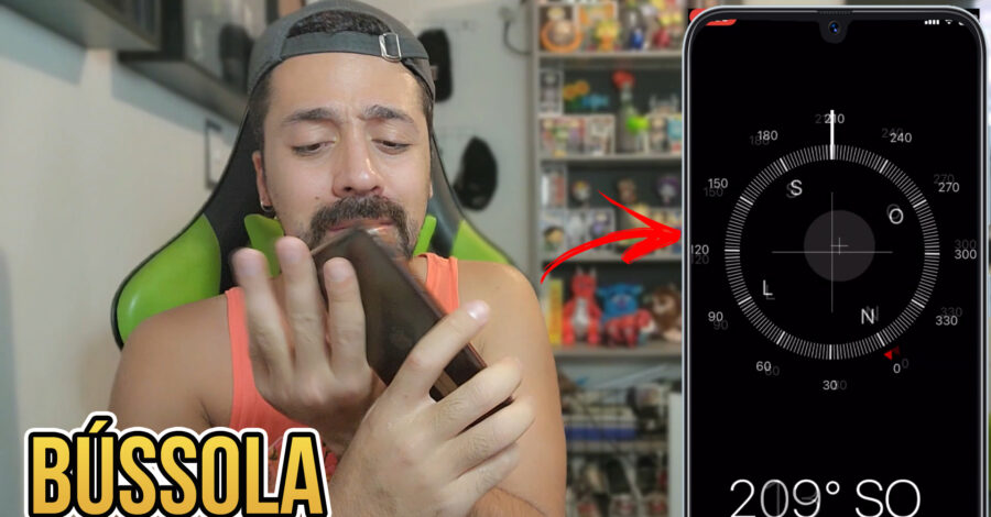 😱 O IPHONE TEM BÚSSOLA! COMO ENCONTRAR