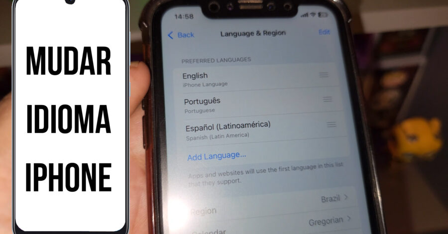 📲 COMO MUDAR O IDIOMA DE QUASE QUALQUER IPHONE 2025