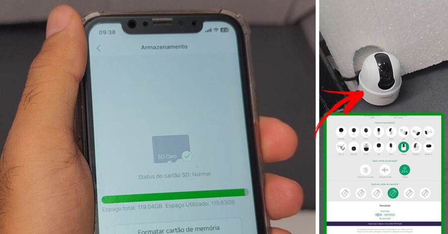 CÂMERA DE VÍDEO SEGURANÇA INTELBRAS SOBREPÕE IMAGENS GRAVADAS NO CARTÃO DE MEMÓRIA? GRAVA POR CIMA?