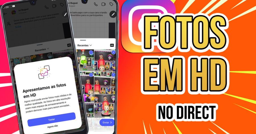 🔥 LIBEROU! COMO ENVIAR FOTOS EM HD NO DIRECT DO INSTAGRAM